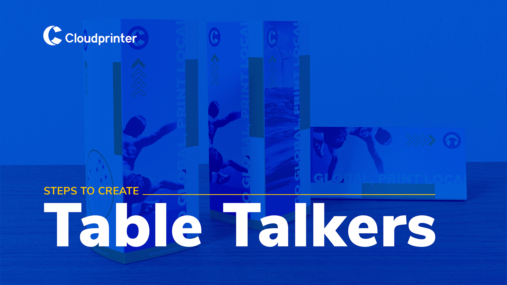Print custom Table Talkers with Cloudprinter.com